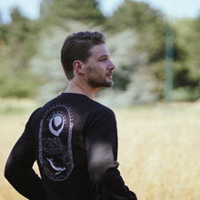 Load image into Gallery viewer, "Whale Under Moon" Unisex Black Sweatshirt