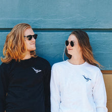Load image into Gallery viewer, "Whale Under Moon" Unisex Black Sweatshirt