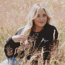 Load image into Gallery viewer, "Whale Under Moon" Unisex Black Sweatshirt